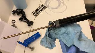 How To Service A Bontranger Drop Line Seatpost [upl. by Akenihs]