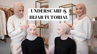 Everyday Hijab Tutorial amp How I Do My Underscarf [upl. by Keslie622]