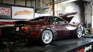 Porsche 944 Turbo dyno [upl. by Jesher]