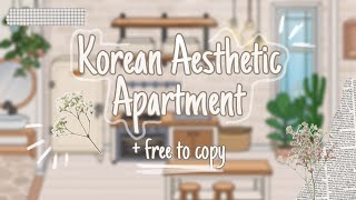 Aesthetic Apartment House Build Design  Toca Life World [upl. by Elinore366]