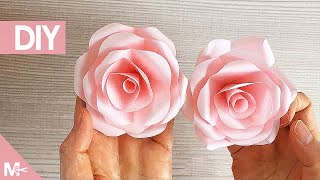 ► Cómo hacer una FLOR de PAPEL en 5 MINUTOS 😱🌺 [upl. by Kcorb872]