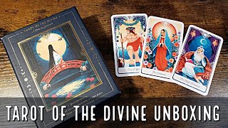 Tarot of the Divine  Unboxing amp Flip Through [upl. by Venetia]