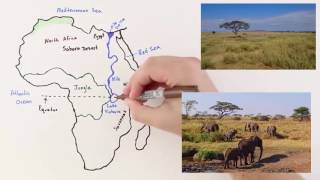 Geography of Africa [upl. by Cranford]