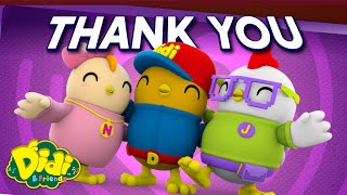 Thank You  Fun Family Song  Didi amp Friends Songs for Children [upl. by Einomrah567]