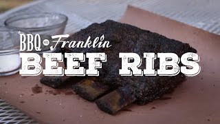 BBQ with Franklin Beef Ribs [upl. by Giverin122]