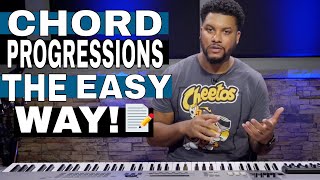 Play Gospel Chord Progressions The Easy Way Gospel Piano Tutorial [upl. by Mojgan]