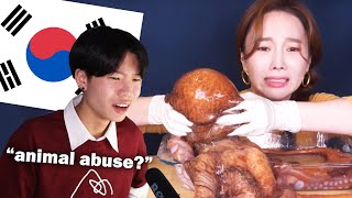 Real Korean Reacts to SSOYOUNGquots Disgusting Mukbangs CRINGE [upl. by Chatterjee]