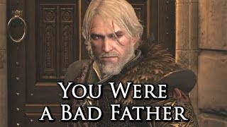 Witcher 3 Tell Emhyr he was a Bad Father [upl. by Sibley]