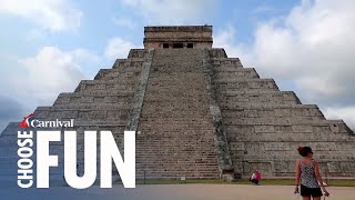 Chichen Itza Mayan Ruins in Cozumel Mexico  Carnival Cruise Line [upl. by Knowles]