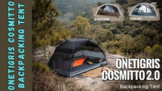 OneTigris COSMITTO Backpacking Tent [upl. by Plumbo]