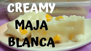 How to cook creamy Maja Blanca  Mets Kitchen [upl. by Paolina]