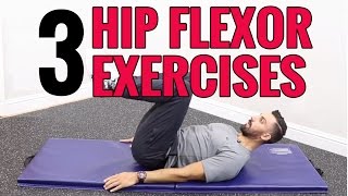 3 HIP FLEXOR Exercises to Improve HIP RANGE OF MOTION [upl. by Gamal]