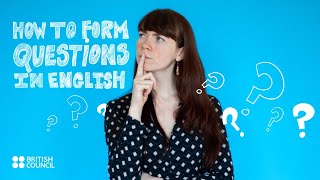 Mini English Lessons How to form questions in English [upl. by Yllus]