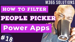 How to Filter the People Picker in Power Apps  E018 [upl. by Telrahc]