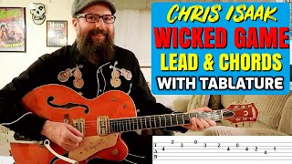 quotWicked Gamequot Chris Isaak with Tabs amp Chords [upl. by Mylan]