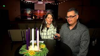 Advent Candle Lighting Demonstration [upl. by Orville439]