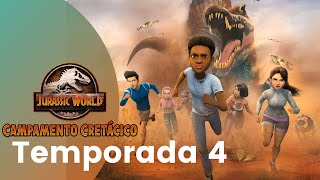 Temporada 4 JURASSIC WORLD CAMPAMENTO CRETÁCICO Español [upl. by Leraj]