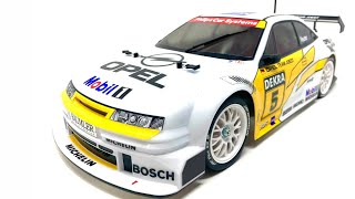 SHEquotS FINISHED Building The New 2021 Tamiya Opel Calibra V6 TA02 110th RC Race Car Kit 47461 [upl. by Rihaz]