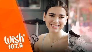 Dua Lipa performs quotBlow Your Mindquot LIVE on Wish 1075 Bus [upl. by Nodababus808]