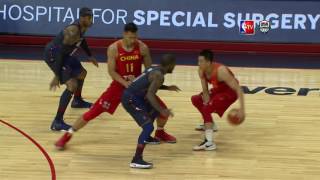 USA vs China Exhibition Game Full Highlights [upl. by Merrile411]