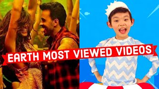 Earth Most Viewed Videos of All Time Top 20 [upl. by Arerrac]