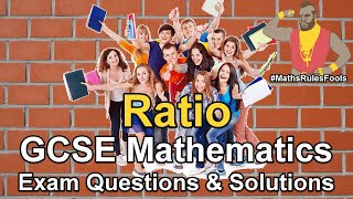 Ratio and Proportion  GCSE Maths Exam Questions [upl. by Hullda]