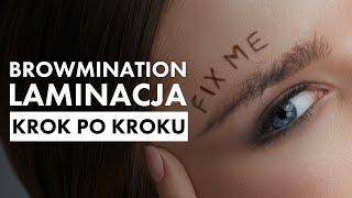 LAMINACJA BRWI BROWMINATION krok po kroku video prezentacja [upl. by Farah]