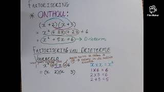 Graad 9 Wiskunde Faktorisering3 [upl. by Vinaya]