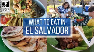 El Salvador What to eat in El Salvador [upl. by Kellina]