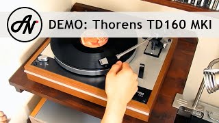 Thorens TD160  Denon DL103R  Denon AU300LC  Tannoy Monitor Gold 15quot [upl. by Adnema367]