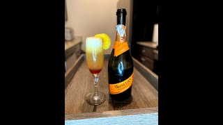 Peach Bellini Recipe Easy 🍑  How to Make Peach Bellini [upl. by Gebler]