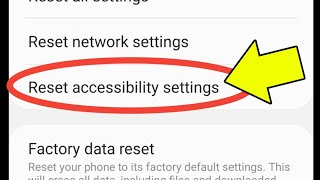 How To Reset Accessibility Settings On Samsung [upl. by Jewel277]