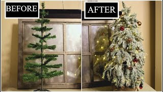 WOW Dollar Tree Christmas Trees upgrade🎄Amazing things you can do with Dollar Tree Christmas trees [upl. by Enrobso3]