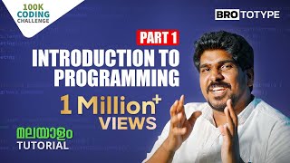 Part 1  Introduction To Programming  C Programming Malayalam Tutorial [upl. by Atinej]