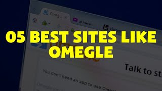 The Best Omegle Alternatives  2021 [upl. by Lanni]