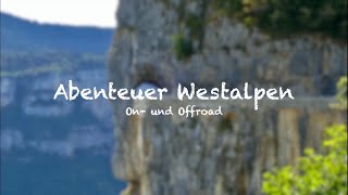 Motorradabenteuer Westalpen On und Offroad über die höchsten Pässe der Alpen [upl. by Wassyngton]