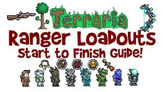 Best Terraria Ranger Loadout Guide Class Weapons Armor amp Accessories [upl. by Nhguavoj]