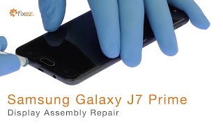 Samsung Galaxy J7 Prime Display Assembly Repair  Fixezcom [upl. by Adlesirg]