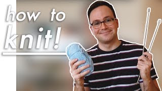 How to Knit Easy for Beginners [upl. by Aenel]