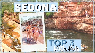 TOP 3 THINGS TO DO IN SEDONA WITH KIDS  Slide Rock  GrassHopper Point  Sedona Arizona [upl. by Ailalue]