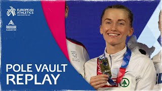 Womens Pole Vault Final  Glasgow 2019 [upl. by Naiva]