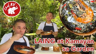 LAING Kamayan sa Garden [upl. by Ihcehcu584]