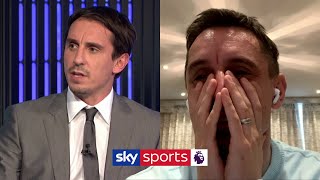 Gary Neville reacts to his MNF debut  Off Script [upl. by Barbarese]