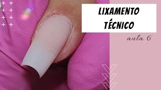 UNHAS DE GEL  LIXAMENTO TÉCNICO [upl. by Nwadal]