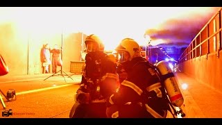 Tunnelbrand Kiesbergtunnel Wuppertal  FeuerwehrÜbung [upl. by Gebler]