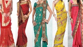 5 Different Ways of Wearing Saree For Wedding to Look Slim amp Tall Tips amp Ideas to Drape Saree Pallu [upl. by Valle]