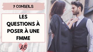 LES QUESTIONS À POSER À UNE FILLE pour la SÉDUIRE [upl. by Odnamla139]