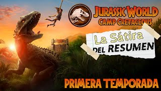 CHAOS CAMPAMENTO CRETÁCICO La 1era Temporada en 1 Video de Golpe  La Sátira del Resumen [upl. by Denie231]