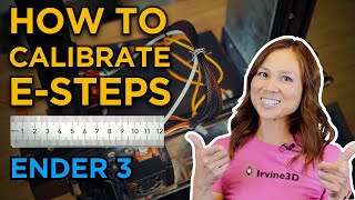 How to Calibrate Extruder Esteps Ender 3 [upl. by Ardnuassak]