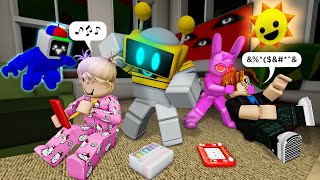 SPRUNKI FAMILY 🤖 Roblox Brookhaven 🏡 RP  Funny Moments [upl. by Razaile]